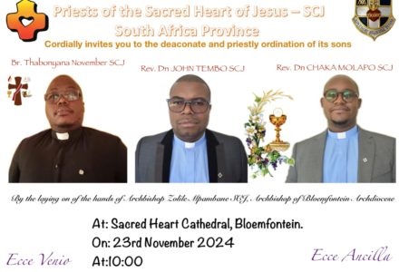 Deaconate and priestly ordination